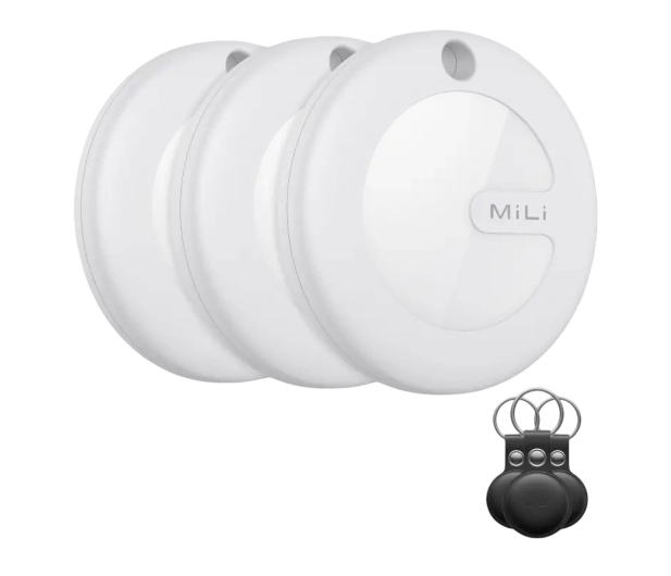 MiLi MiTag biały dla iPhone + czarne etui 3szt - 1333040 - zdjęcie